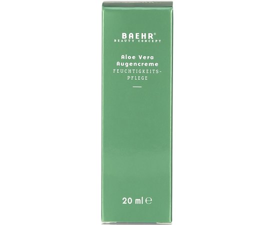 Крем для шкіри навколо очей Baehr Aloe Vera Augencreme, 20 ml, фото _ab__is.image_number.default