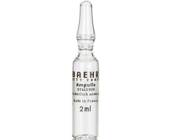 Ампула для лица Гиалурон для обезвоженной и сухой кожи Baehr Ampulle Hyaluron, 2 ml