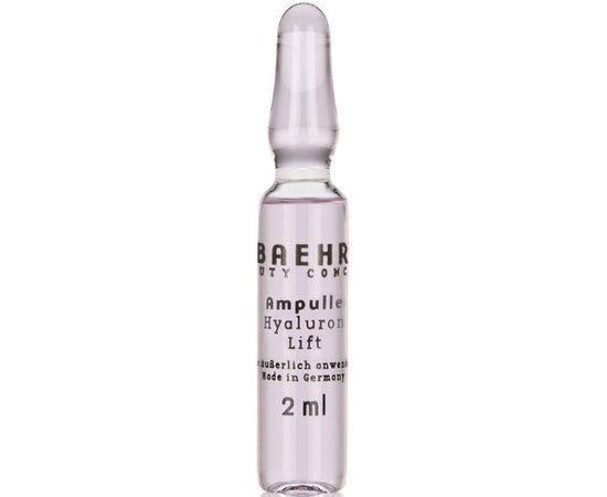 Ампула для обличчя Ліфтинг Baehr Ampulle Hyaluron Lift, 2 ml, фото 