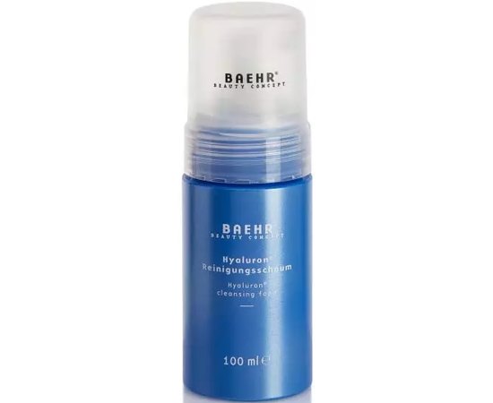 Пена для очищения кожи Baehr Beauty Concept Hyaluron+ Reinigungsschaum, 100ml