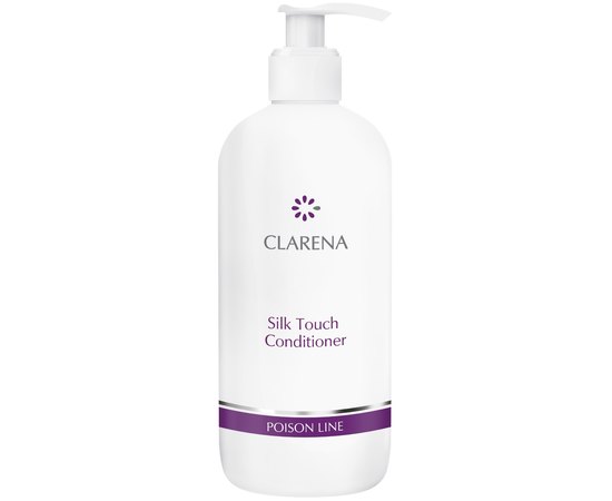 Розгладжуючий та пом'якшуючий кондиціонер Clarena Silk Touch Conditioner, 500 ml, фото 