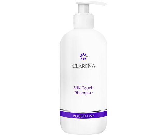 Шампунь для сухого та пошкодженого волосся Clarena Silk Touch Shampoo, 500 ml, фото 