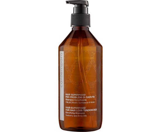 Шампунь уплотняющий против выпадения Contempora Hair Superfood For Hair Loss Tendencies Densifying Shampoo, 500 ml