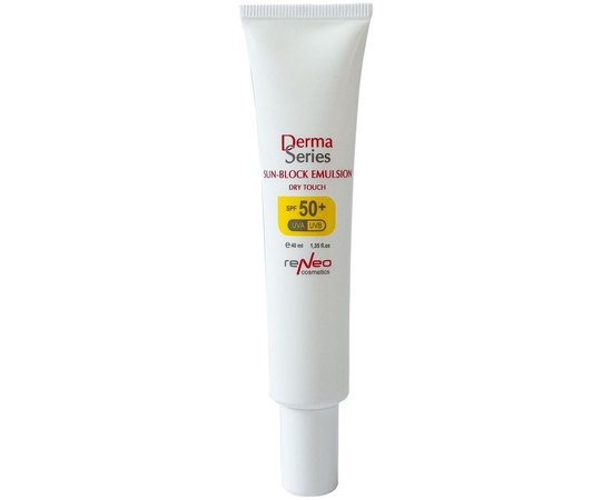 Солнцезащитная эмульсия SPF 50 Derma Series Sun Block Emultion, 40 ml