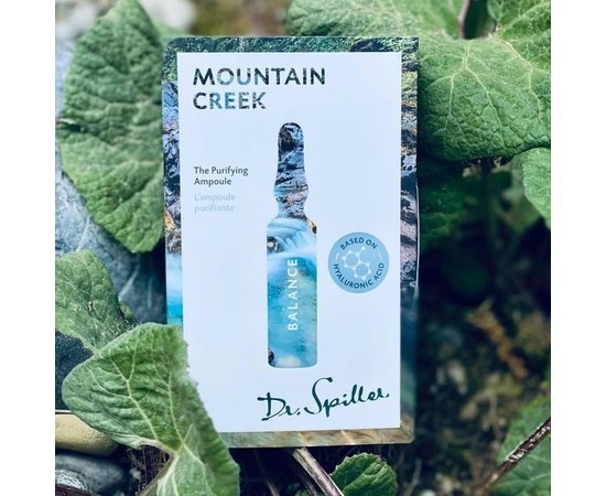 Себорегулирующий ампульный концентрат Dr. Spiller Balance - Mountain Creek, 7 x 2 ml, изображение 2