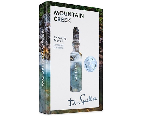 Себорегулирующий ампульный концентрат Dr. Spiller Balance - Mountain Creek, 7 x 2 ml