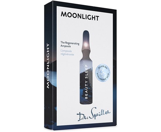 Ночной восстановительный ампульный концентрат Dr. Spiller Beauty Sleep - Moonlight, 7 x 2 ml