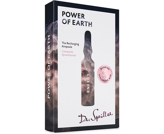 Ампульний концентрат для стресової шкіри Dr. Spiller Energy - Power Of Earth, 7 x 2 ml, фото 