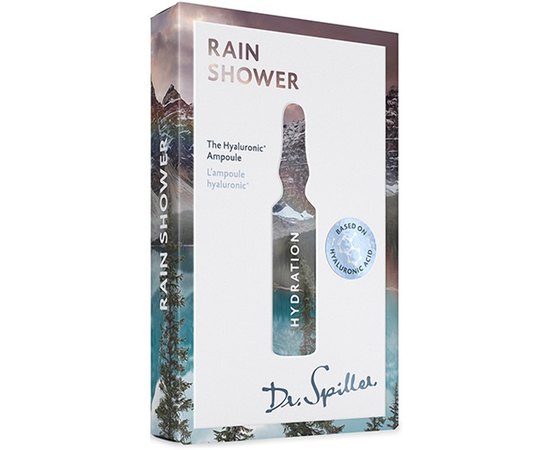 Увлажняющий ампульный концентрат Dr. Spiller Hydration - Rain Shower, 7 x 2 ml