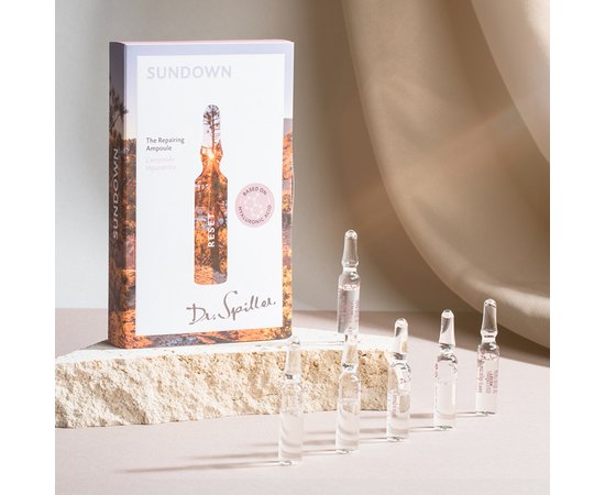 Ампульный концентрат для противодействия фотостарению Dr. Spiller Reset - Sundown, 7 x 2 ml, изображение 2
