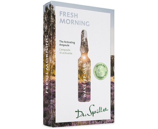 Утренний ампульный концентрат для защиты кожи Dr. Spiller Wake-Up Call - Fresh Morning, 7 x 2 ml