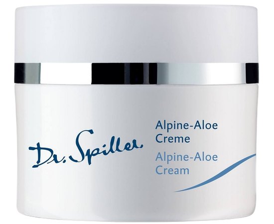 Крем из алоэ для восстановления сухой кожи Dr. Spiller Alpine-Aloe Cream, 50 ml