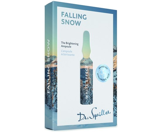 Осветляющий ампульный концентрат Dr. Spiller White Effect - Falling Snow, 7 x 2 ml