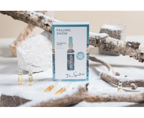 Осветляющий ампульный концентрат Dr. Spiller White Effect - Falling Snow, 7 x 2 ml, изображение 2