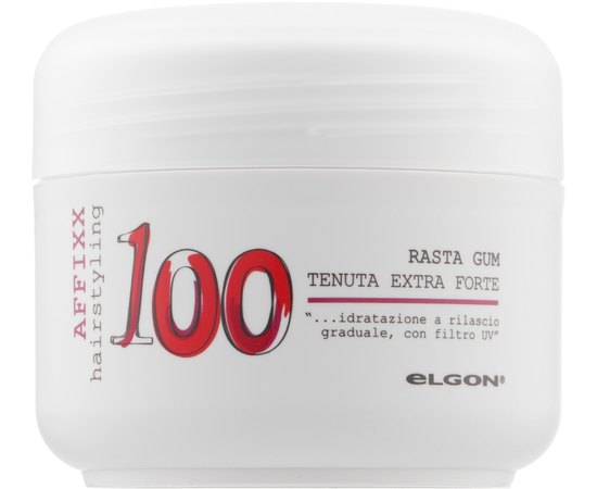 Віск-блиск сильної фіксації Elgon Affixx Rasta Gum, 100 ml, фото 