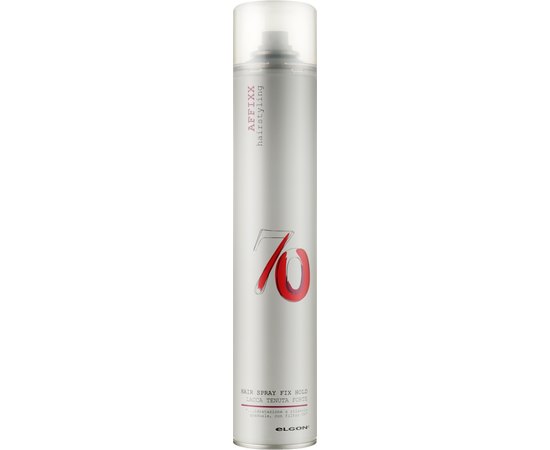 Лак для волос сильной фиксации Elgon Affixx 70 Hair Spray Fix Hold, 500 ml