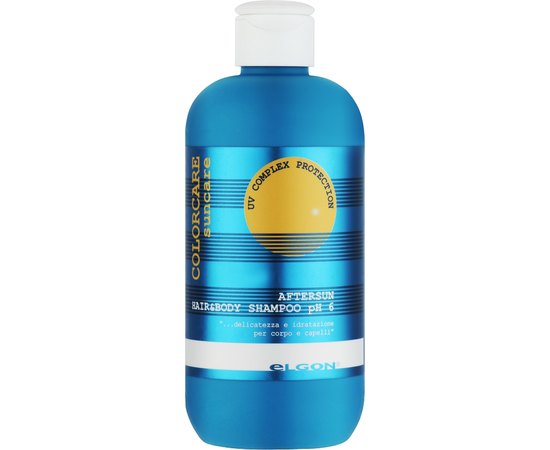 Шампунь для тіла та волосся Elgon Сolorcare Suncare Hair&Body Shampoo, 300 ml, фото 