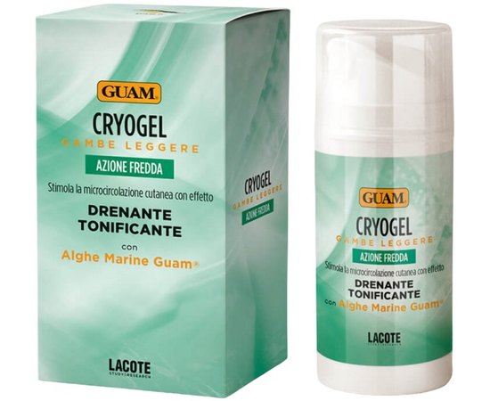 Гель для ніг тонізуючий GUAM Cryo Gel, 100 ml, фото 