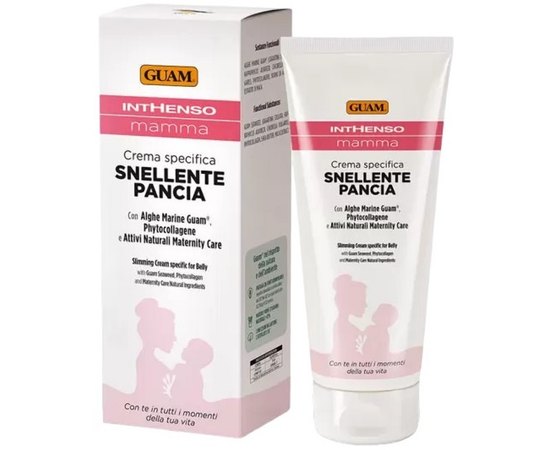 Крем для живота и талии специальный GUAM Inthenso Mamma Snellente Pancia, 200 ml