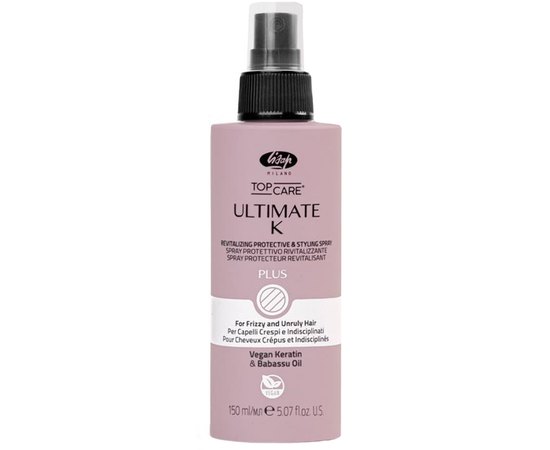 Спрей термозахист для укладання волосся Lisap Ultimate K Revitalizing Protective Styling Spray, фото _ab__is.image_number.default