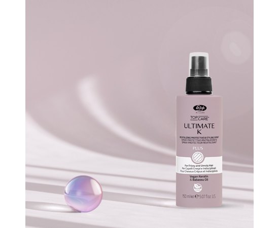 Спрей термозахист для укладання волосся Lisap Ultimate K Revitalizing Protective Styling Spray, фото _ab__is.image_number.default