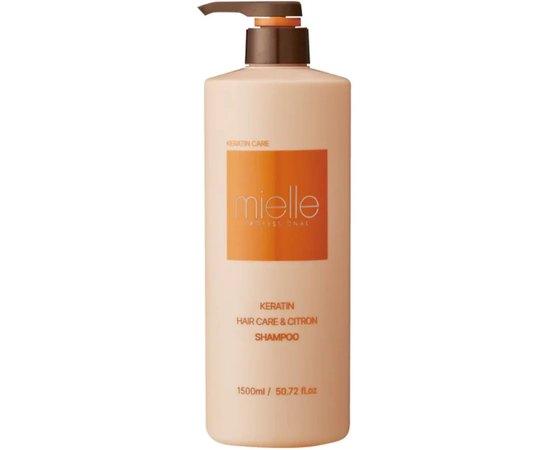 Шампунь с кератином для волос Mielle Keratin Hair Care Citron Shampoo