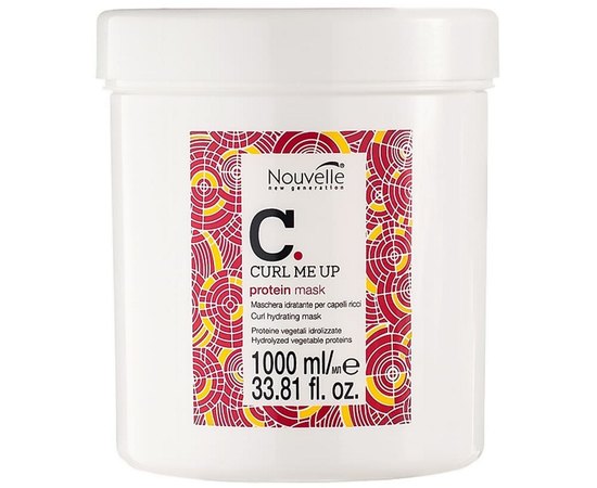 Маска протеиновая для поврежденных волос Nouvelle Protein Mask, изображение 2