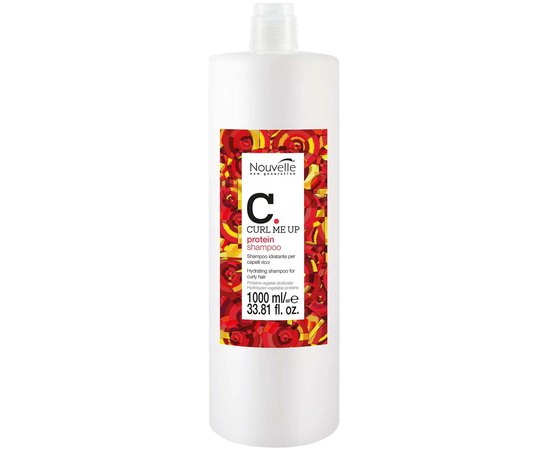 Протеїновий живильний шампунь Nouvelle Protein Shampoo, 1000 ml, фото 