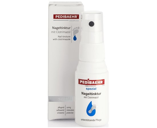 Настойка для ногтей с клотримазолом и маслом жожоба PediBaehr, изображение 3