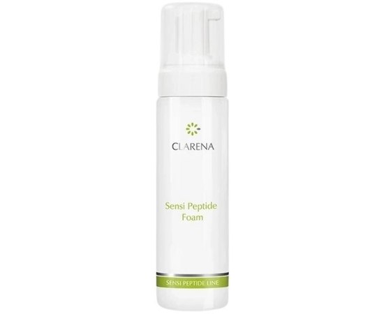 М'яка пінка для очищення Clarena Sensi Peptide Foam, 200 ml, фото 