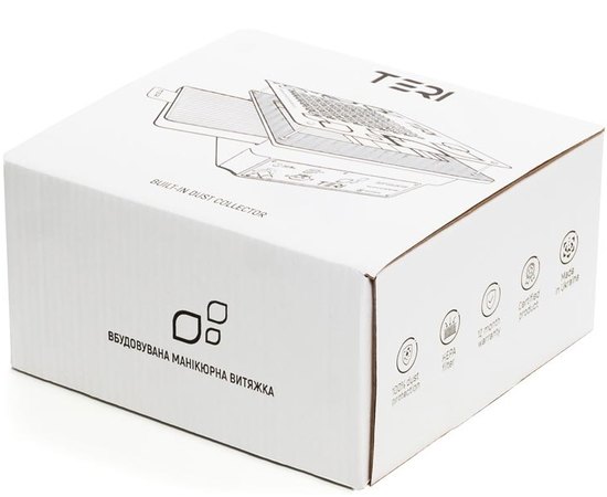 Вбудовувана манікюрна витяжка Teri 800 чорна, фото _ab__is.image_number.default