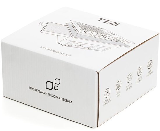 Вбудовувана манікюрна витяжка Teri Turbo чорна, фото _ab__is.image_number.default