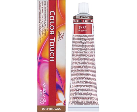 Интенсивная безаммиачная краска Wella Professionals Color Touch Deep Browns, 60 ml