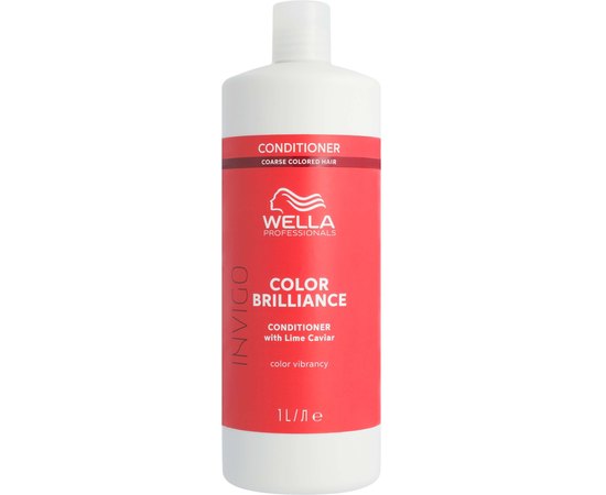 Кондиционер для жестких окрашенных волос Wella Professionals Invigo Color Brilliance Vibrant Color Coarse Conditioner, изображение 2