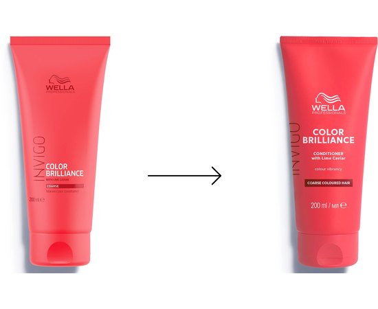 Кондиционер для жестких окрашенных волос Wella Professionals Invigo Color Brilliance Vibrant Color Coarse Conditioner, изображение 3