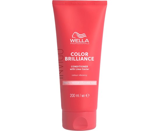 Кондиціонер для нормального фарбованого волосся Wella Professionals Invigo Color Brilliance Vibrant Color Fine Conditioner, фото 