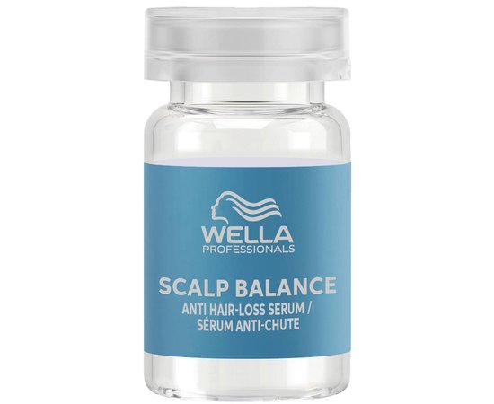 Сыворотка против выпадения волос с кофеином Wella Professionals Invigo Scalp Balance Serum, 8x6 ml, изображение 2