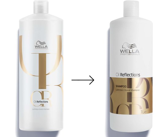 Шампунь для интенсивного блеска Wella Professionals Oil Reflections Luminous Reveal Shampoo, изображение 6