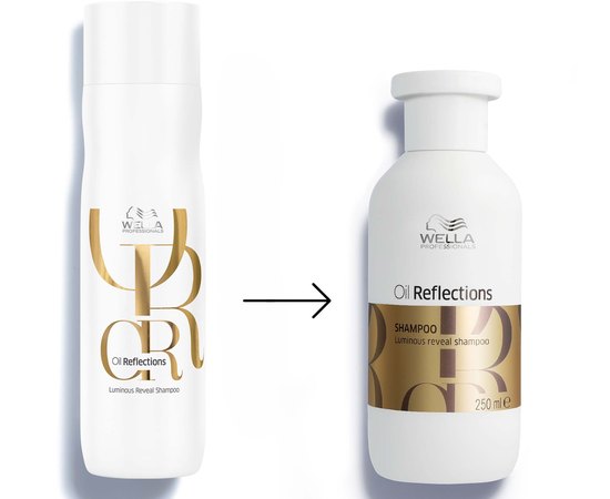 Шампунь для интенсивного блеска Wella Professionals Oil Reflections Luminous Reveal Shampoo, изображение 2