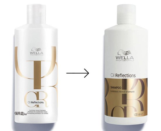 Шампунь для интенсивного блеска Wella Professionals Oil Reflections Luminous Reveal Shampoo, изображение 4