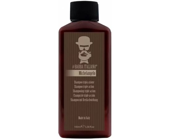 Шампунь тривалентный Barba Italiana Michelangelo Shampoo