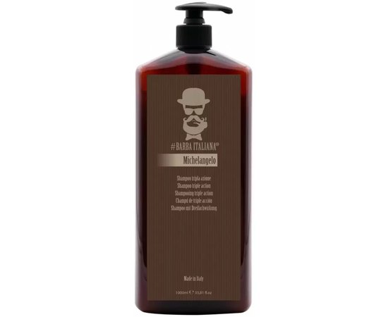 Шампунь трівалентний Barba Italiana Michelangelo Shampoo, фото _ab__is.image_number.default