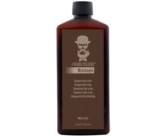 Шампунь трівалентний Barba Italiana Michelangelo Shampoo, фото _ab__is.image_number.default