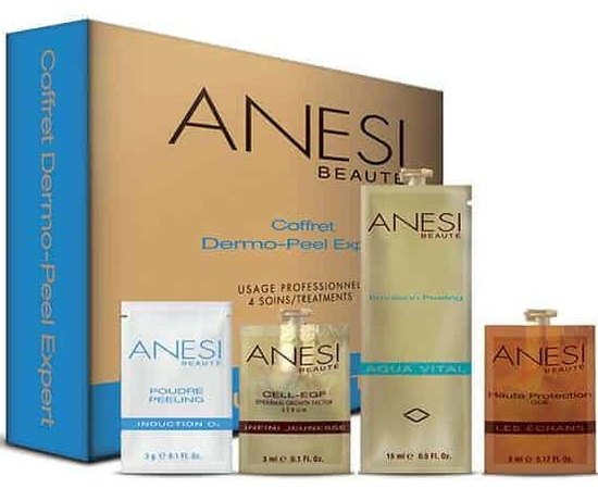 Набор для эксфолиации кожи лица Anesi Aqua Vital Coffret Dermo-Peel