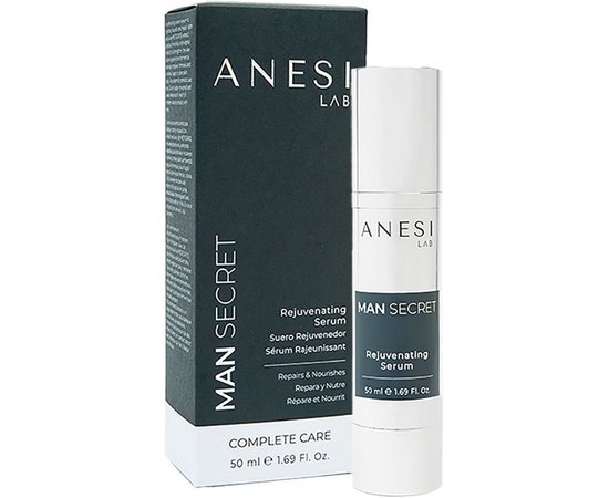 Відновлювальна сироватка для шкіри обличчя для чоловіків Anesi Man Secret Rejuvenating Serum, 50 ml, фото _ab__is.image_number.default