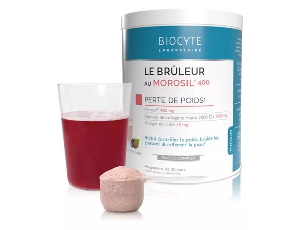 Дієтична добавка Схуднення та підтримка еластичності шкіри Biocyte Le Bruleur Au Morosil, 240 g, фото _ab__is.image_number.default
