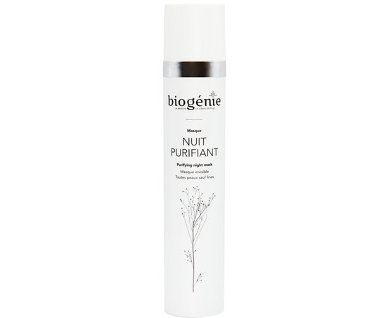 Biogenie Nuit Purifiant Очищаюча крем-маска, 50 мл, фото 