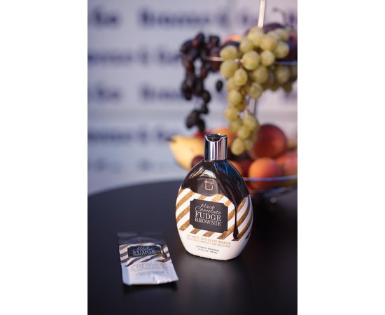 Крем для солярия с тройным трюфельным шоколадом Brown Sugar Black Chocolate Fudge Brownie 200X, 400 ml, изображение 3