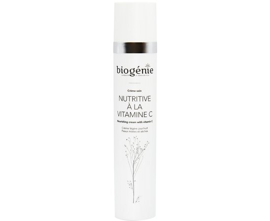 Крем увлажняющий питательный с витамином C Biogenie Nutritive, 50 ml, изображение 2 Крем увлажняющий питательный с витамином C Biogenie Nutritive, 50 ml, изображение 2
