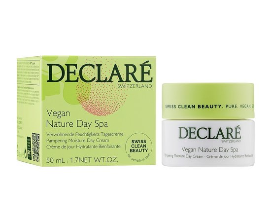 Зволожуючий денний крем для обличчя Веган-СПА Declare Vegan Nature Day Spa, 50 ml, фото _ab__is.image_number.default